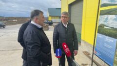 Дмитрий Миляев проинспектировал строительство фермы в Грачёвке Дмитрий Миляев проинспектировал строительство фермы в Грачёвке