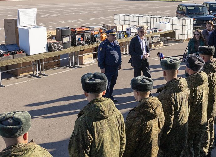 Губернатор передал тульским военным новую партию техники и оборудования