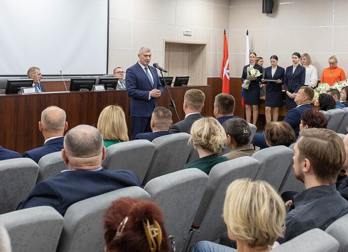 Отличившиеся тульские дорожники получили награды