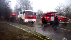 В Туле из-за пожара эвакуировали учащихся колледжа на улице Рязанской