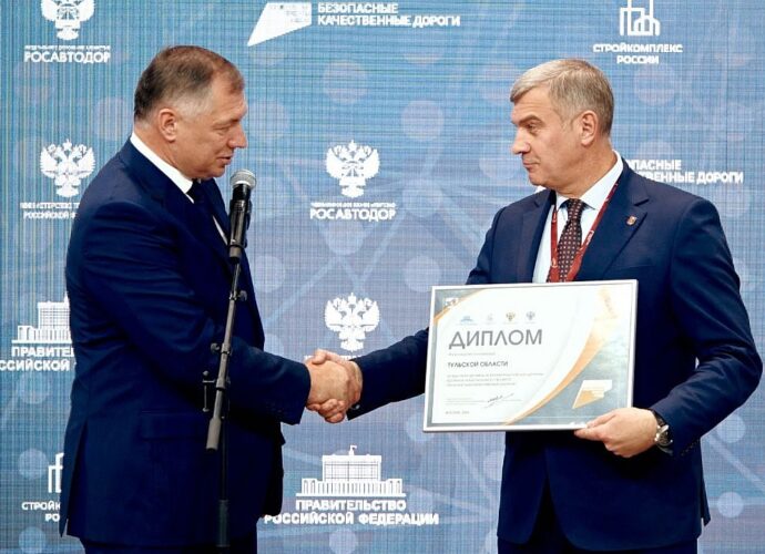Тульская область вошла в число регионов-лидеров по реализации нацпроекта «БКД»