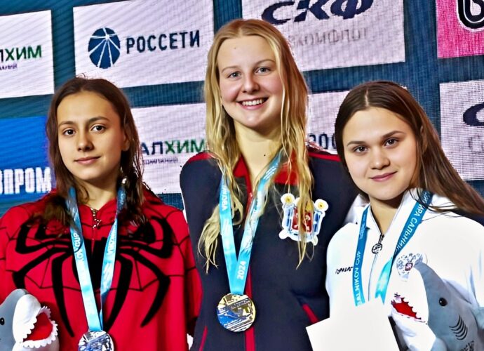 Тульские пловцы взяли три медали в северной столице