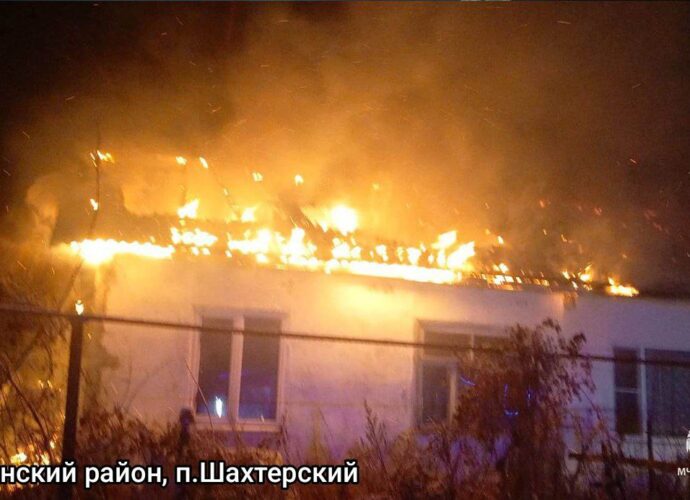 Шахтёрский, Ключевое, Товарково, Тула: за сутки произошло 4 пожара
