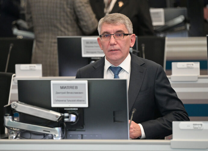 Дмитрий Миляев рассказал об успехах Тульской области на семинаре для глав регионов