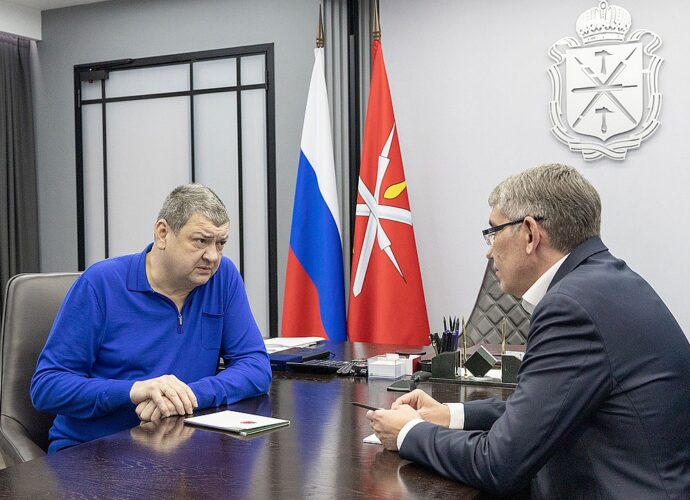 Дмитрий Миляев и Иван Приходько обсудили взаимодействие между Тулой и Горловкой