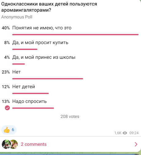 Роспотребнадзор нашёл в аромаингаляторах вещества третьего класса опасности