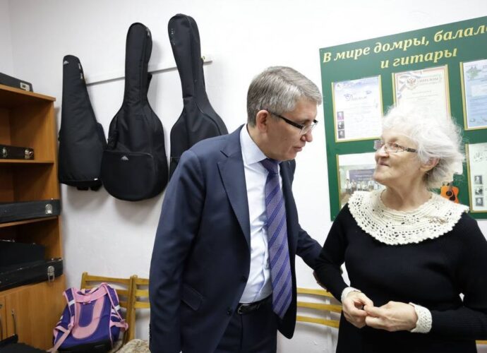 Дмитрий Миляев посетил в Заокском дом культуры и детскую школу искусств