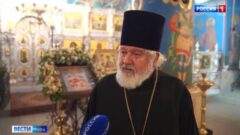 На втором этаже Николо-Зарецкого храма впервые за 100 лет отслужили молебен На втором этаже Николо-Зарецкого храма впервые за 100 лет отслужили молебен