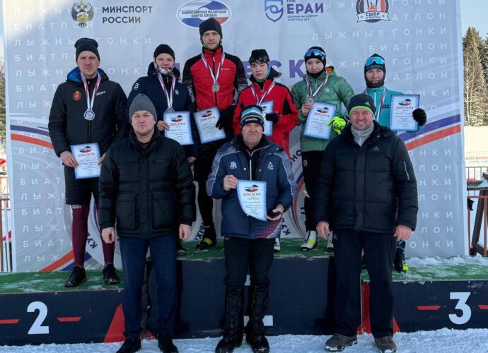 Тульские спортсмены завоевали серебро на Кубке России по лыжным гонкам и биатлону