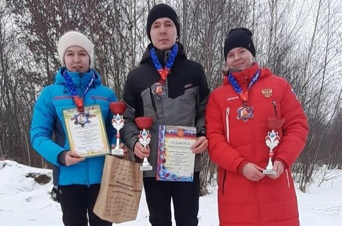 Тульские лыжники завоевали медали на соревнованиях в городе Бологое