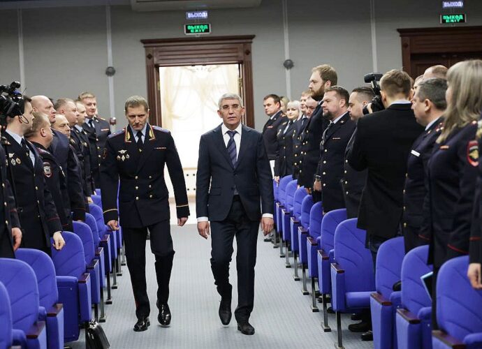 Дмитрий Миляев принял участие в заседании коллегии УМВД России по Тульской области