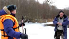 Никакой лёд нельзя назвать безопасным: рейд МЧС по водоёмам