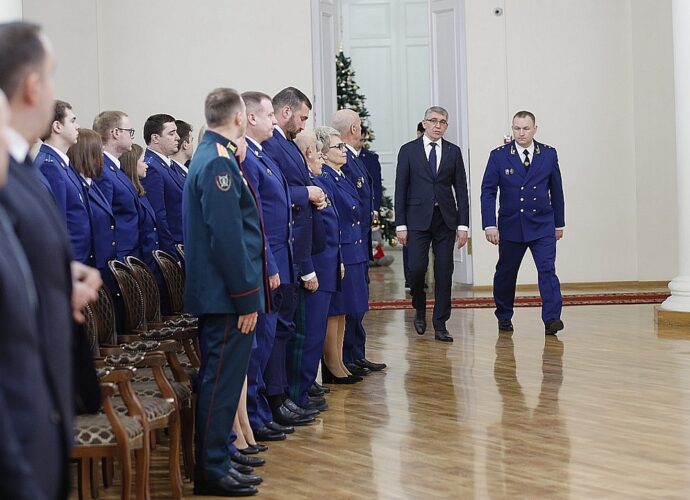 В Туле состоялось собрание в честь 303-летия образования Российской прокуратуры