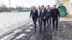 Дмитрий Миляев посетил учебно-тренировочную базу тульского «Арсенала» Дмитрий Миляев посетил учебно-тренировочную базу тульского «Арсенала»