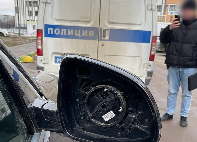Задержан житель Подмосковья, приезжавший в Тулу на охоту за дорогими автозеркалами