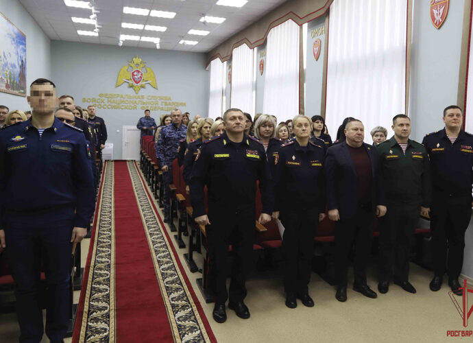 Подразделения Росгвардии отмечают 56-летие