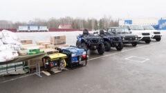 Дмитрий Миляев передал тульским военным технику и оборудование