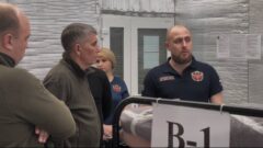 Дмитрий Миляев побывал в военном госпитале в Курске