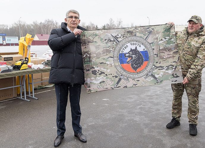 Дмитрий Миляев передал тульским военным технику и оборудование