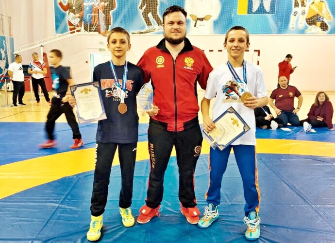 Два брата из Донского привезли два «золота» из Михайлова