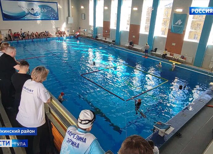 В щёкинском Доме спорта «Юбилейный» прошли всероссийские соревнования по акватлону