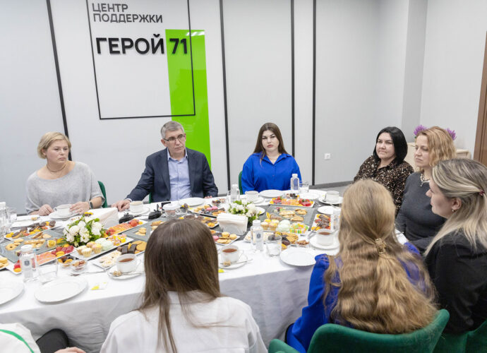 Дмитрий Миляев встретился с семьями участников СВО в преддверии 8 марта