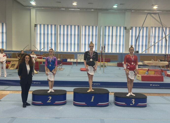 Тульские гимнастки завоевали четыре медали на чемпионате ЦФО
