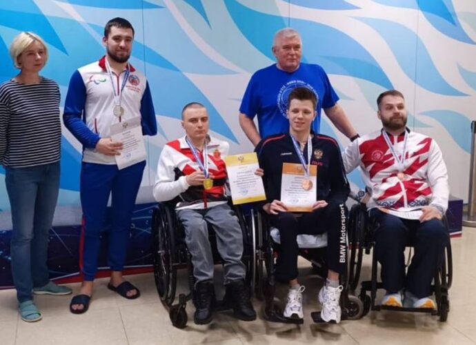 Тульский спортсмен с ПОДА установил два рекорда России