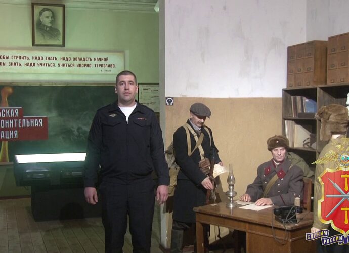 Полицейские выпустили ролик о командире Тульского рабочего полка Анатолии Горшкове