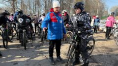 Тульские спортсмены разыграли медали на Первенстве области по зимнему велокроссу Тульские спортсмены разыграли медали на Первенстве области по зимнему велокроссу