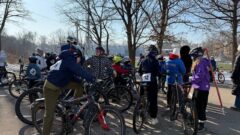 Тульские спортсмены разыграли медали на Первенстве области по зимнему велокроссу Тульские спортсмены разыграли медали на Первенстве области по зимнему велокроссу