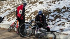 Тульские спортсмены разыграли медали на Первенстве области по зимнему велокроссу Тульские спортсмены разыграли медали на Первенстве области по зимнему велокроссу