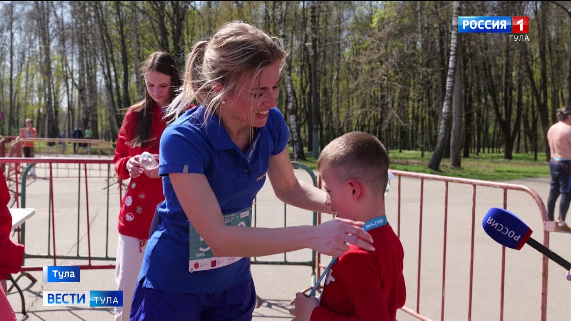 Тульские ВЕСТИ бегут вместе. Репортаж с марафона