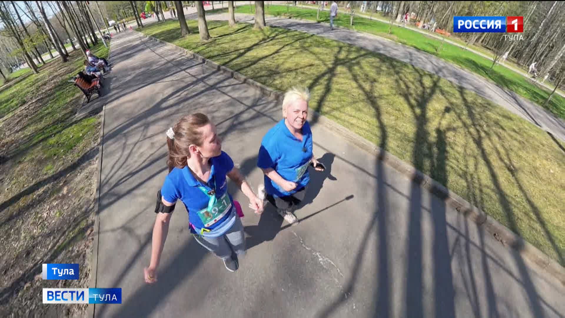 Тульские ВЕСТИ бегут вместе. Репортаж с марафона