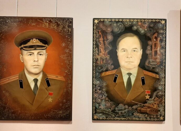 В Богородицком дворце открываются две выставки, посвящённые 80-летию Победы в Великой Отечественной войне