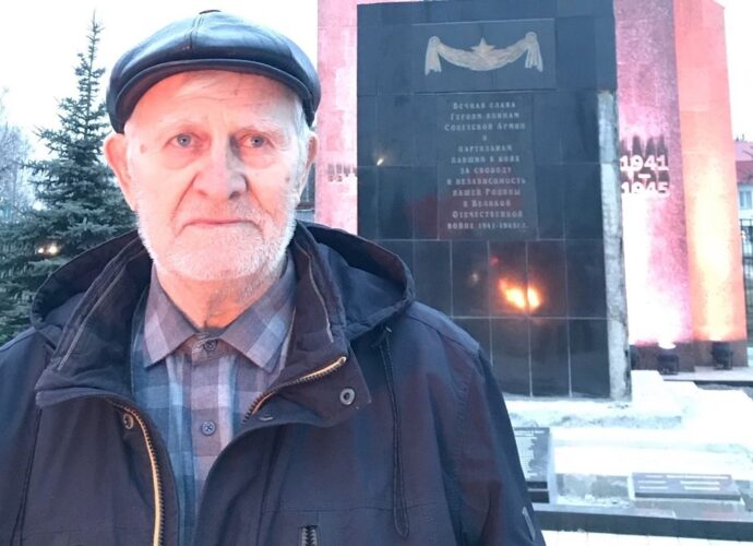 В Щекинском районе 86-летний пенсионер несет 80-дневную вахту памяти