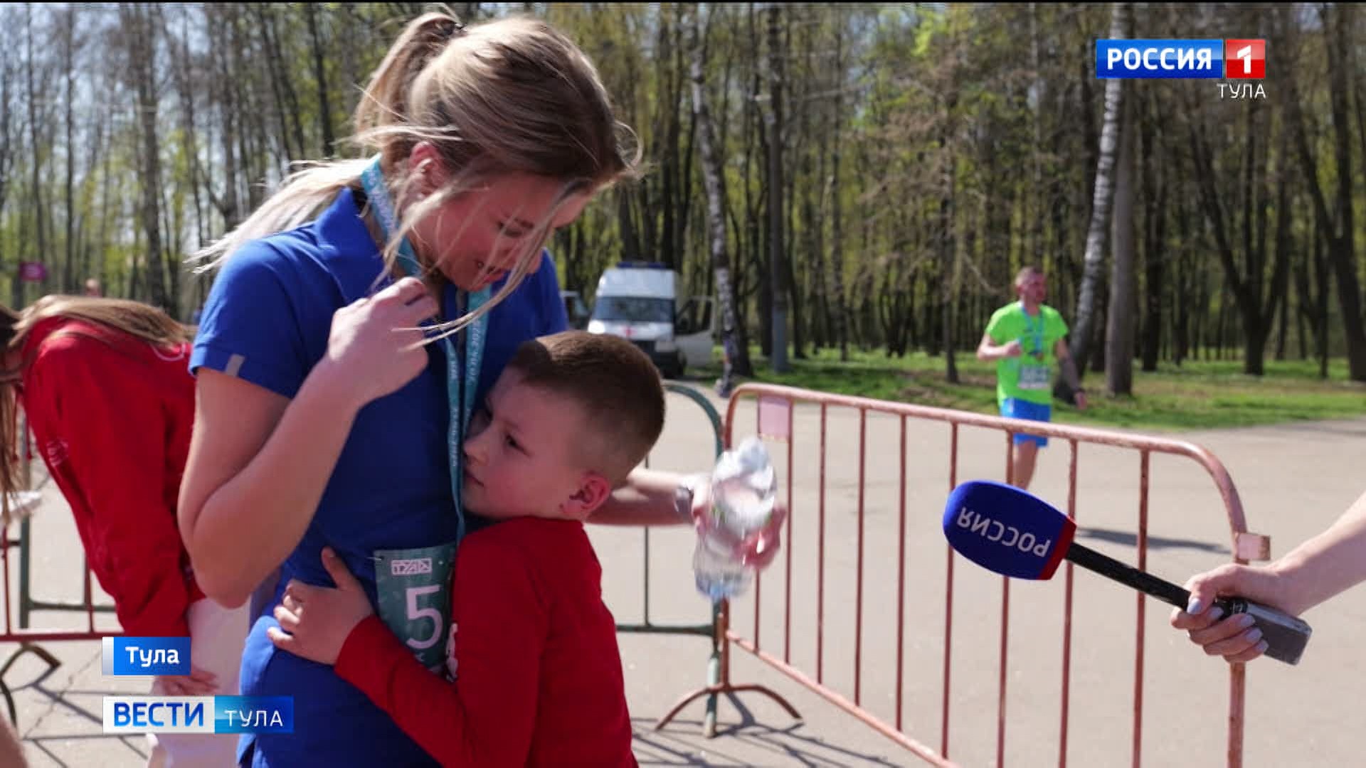 Тульские ВЕСТИ бегут вместе. Репортаж с марафона