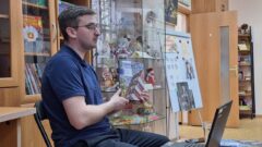 Историк-блогер Илья Кошкин рассказал косогорцам о деревянной и витражной Туле