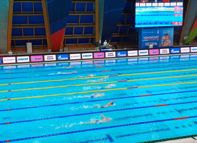 Тульские спортсменки завоевали две серебряные медали на чемпионате России по плаванию