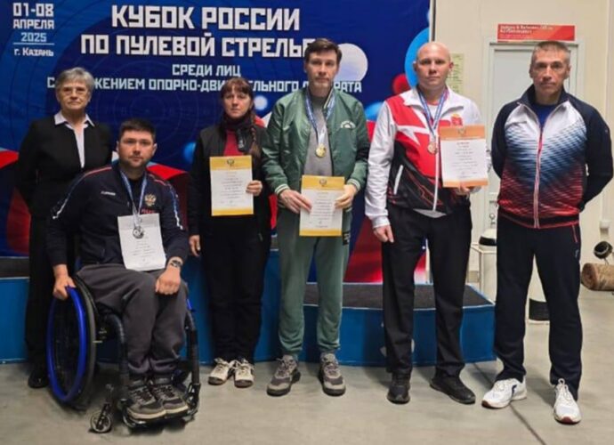 Туляк взял бронзу на соревнованиях по пулевой стрельбе для спортсменов с ПОДА