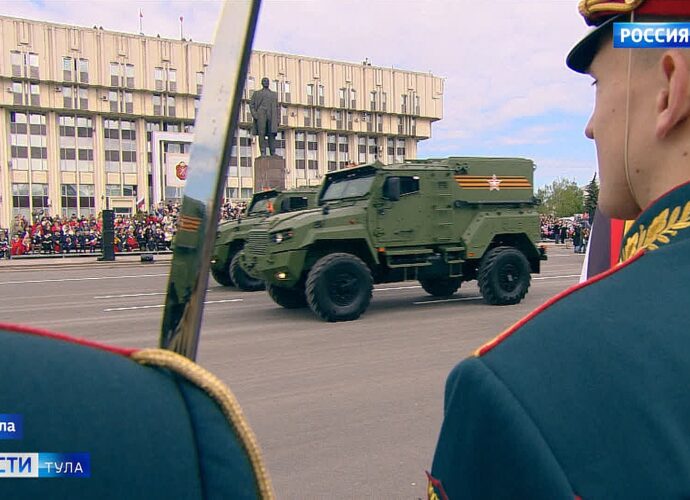 Военный парад в Туле. Специальный репортаж