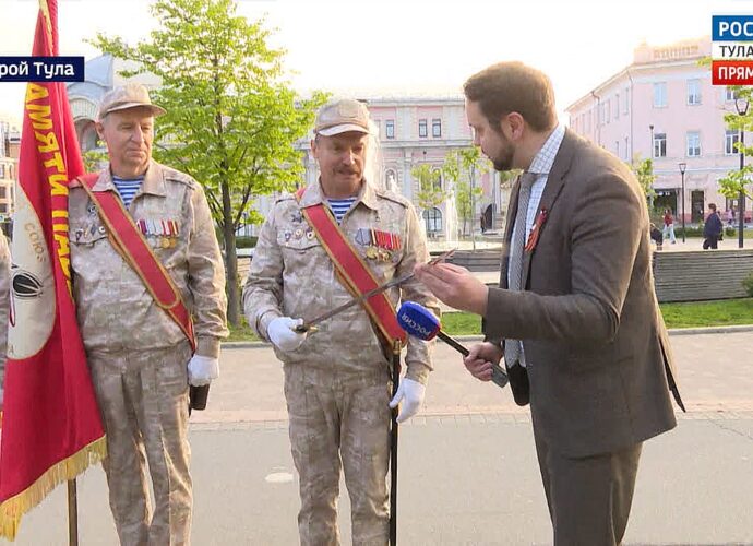 Как готовили парад Победы в Туле
