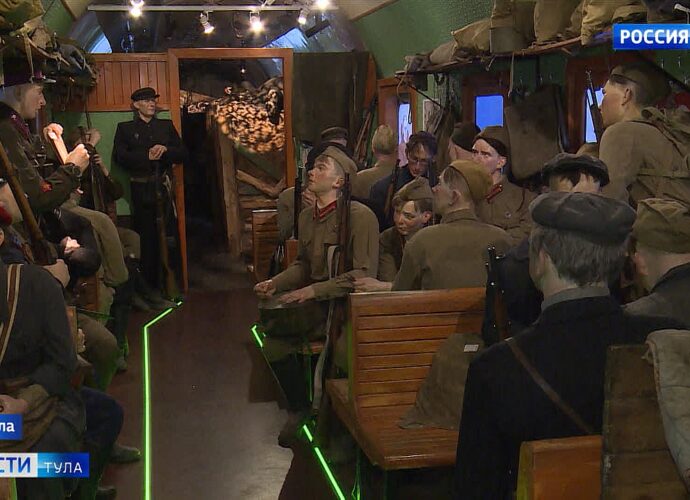 «Поезд Победы» привёз в Тулу историю
