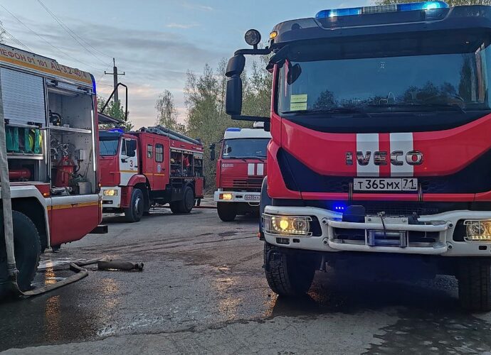 22 марта в Туле на Ликёрке Лофт по адресу проспект Ленина, 85, произошёл пожар.