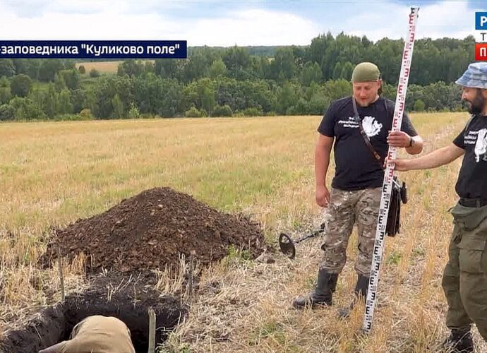 На месте Судбищенской битвы тульские археологи обнаружили 2669 артефактов
