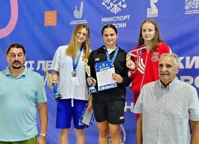 Тульская спортсменка выиграла Спартакиаду молодёжи по плаванию