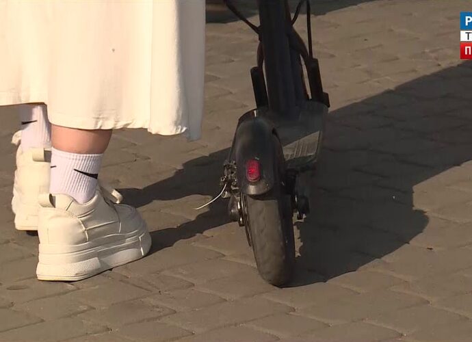 В Туле с начала года оштрафовано более 700 самокатчиков