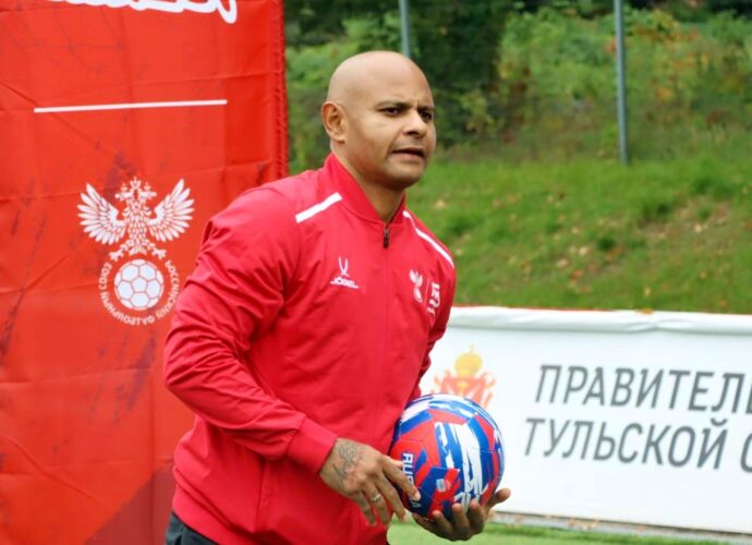 Ари в Туле на детском футбольном фестивале