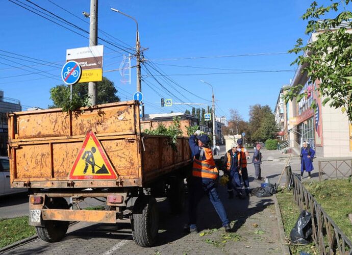 В Туле прошел городской субботник