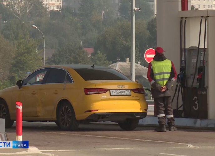 Цены на бензин в Тульской области повышаются